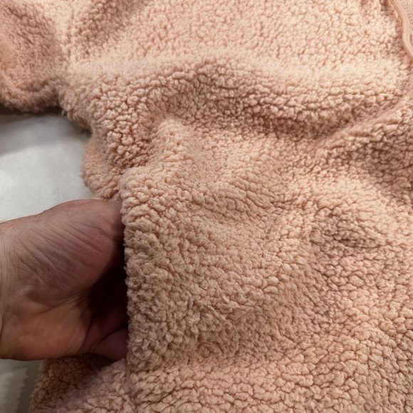 Champion C9 Women's Size Large Jacket Hooded Sherpa Full Zip Closure Pink New - Picture 16 of 16